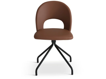 DIXIE 548 - Swivel leather chair by Origins 1971 - view 3